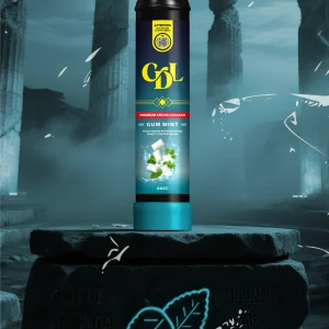Bombola N2O Cream Deluxe 666 g – Gum Mint, vista frontale
