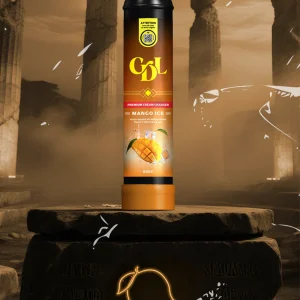 Bombola N2O Cream Deluxe 666 g – Mango Ice, vista frontale