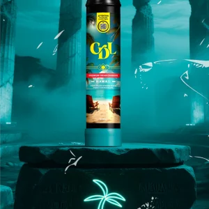 Bombola N2O Cream Deluxe 666 g – Hawaii, vista frontale