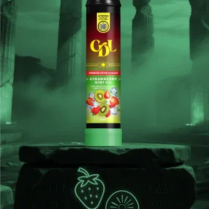 Bombola N2O Cream Deluxe 666 g – Strawberry Kiwi Ice, vista frontale