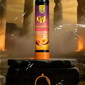 Bombola N2O Cream Deluxe 666 g – Passion fruit (frutto della passione), vista frontale