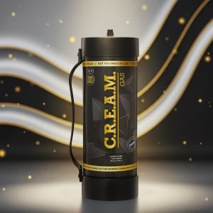 Bombola N2O C.R.E.A.M. 2.000 g / 70,6 oz, vista frontale
