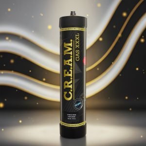 Bombola N2O C.R.E.A.M. 3.300 g / 116 oz, vista frontale