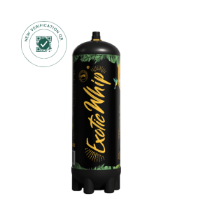 Bombona de N2O Exotic Whip Original 670 g, vista frontal